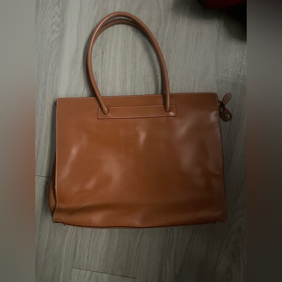 Beautiful Lodis British Tan Laptop Tablet Tote - Picture 2 of 5